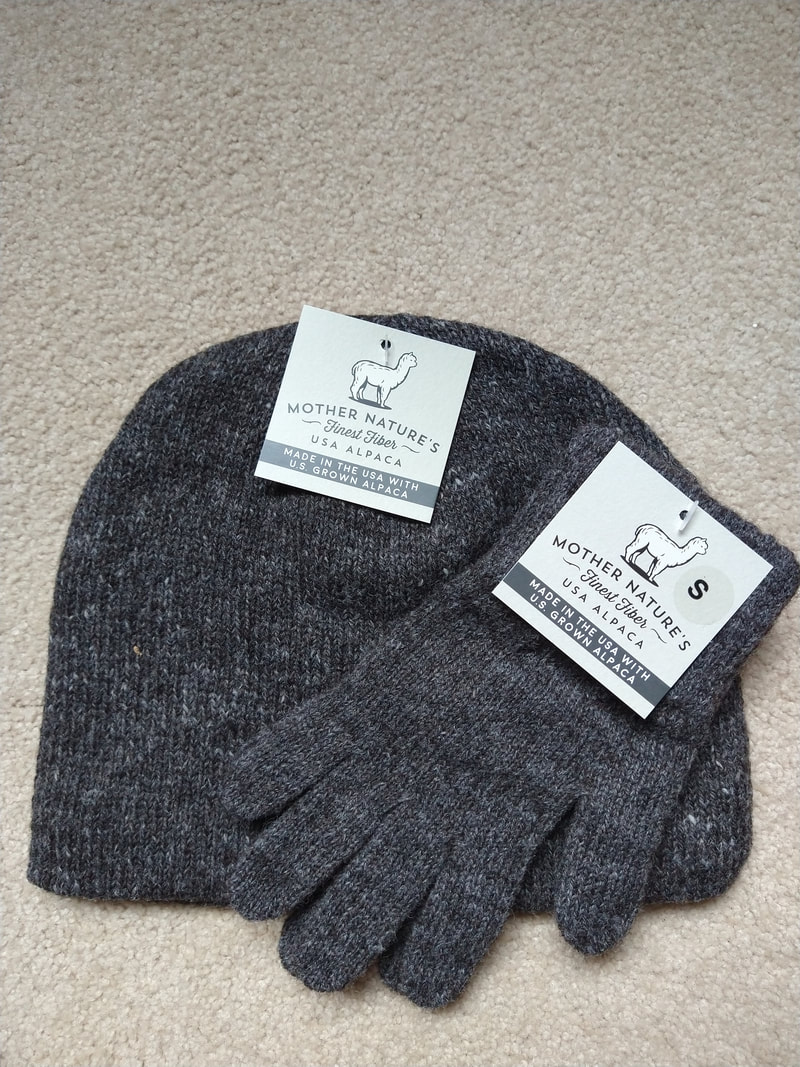 alpaca gloves and scarves